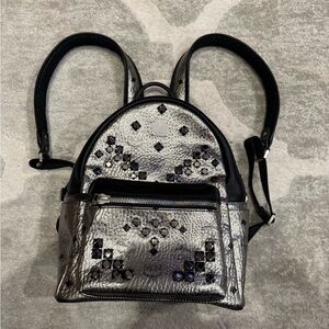 Authentic MCM Stark Backpack- small